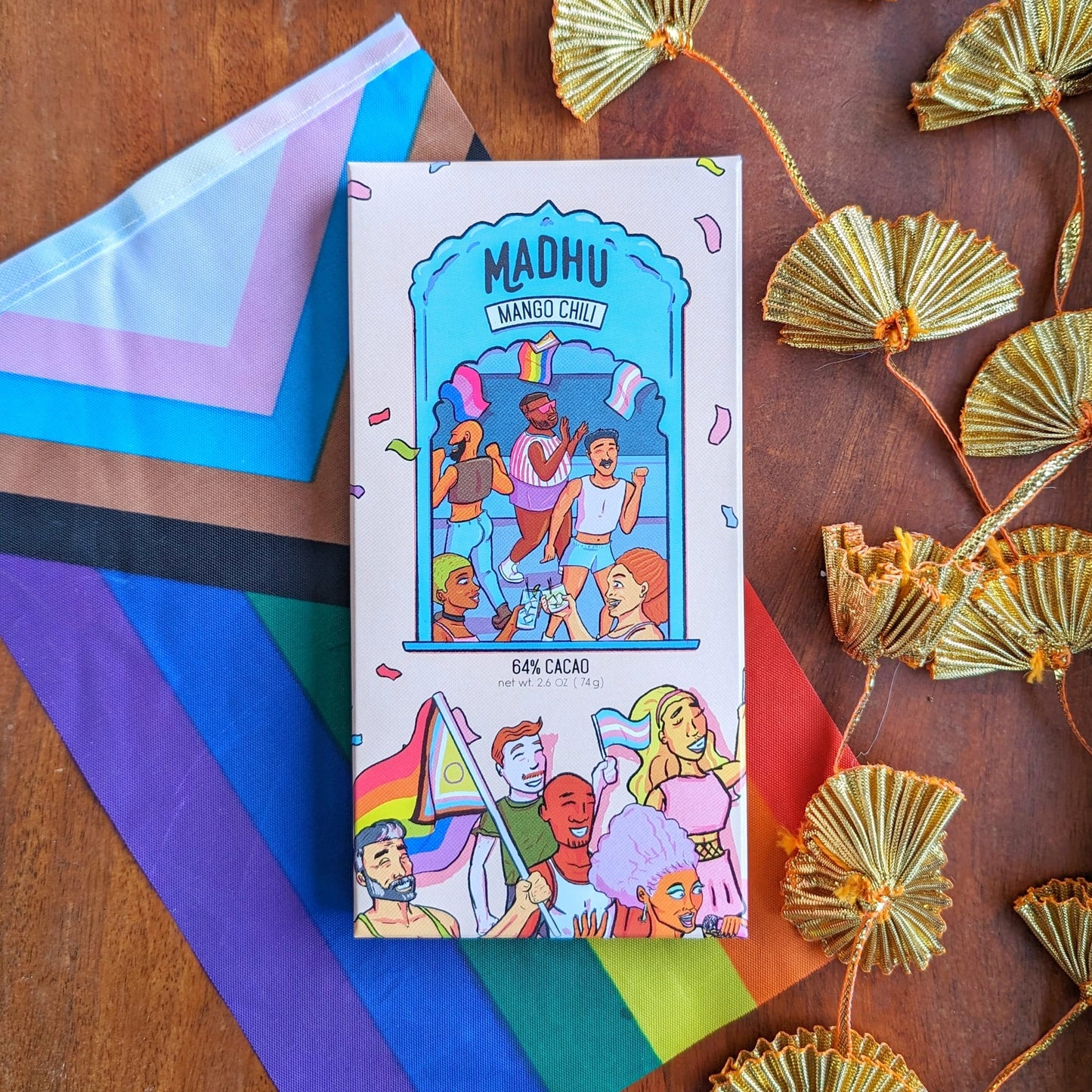 Mango Chili 45% Cacao Chocolate Bar - LAST FEW!