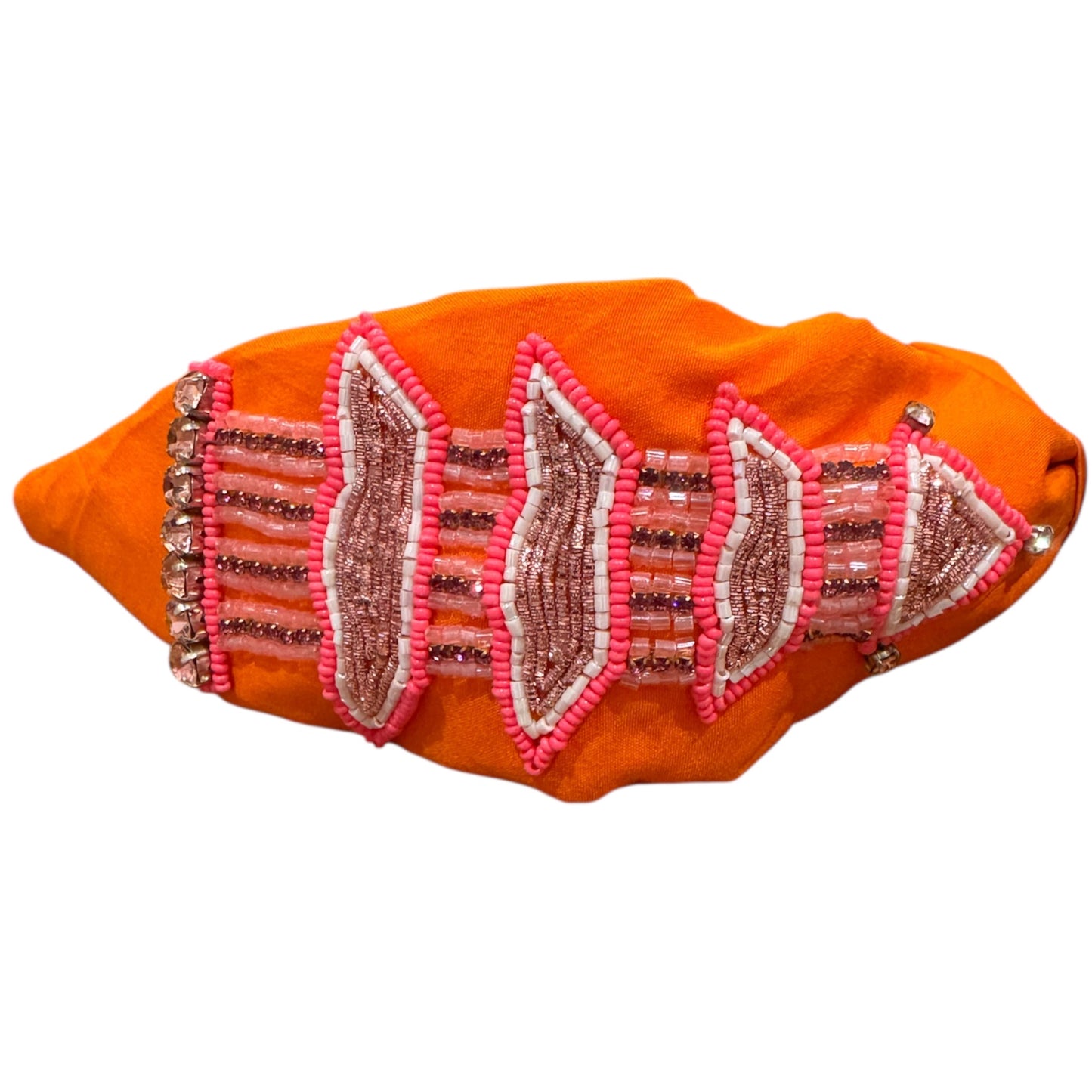 Satin Crepe Pagoda Headband