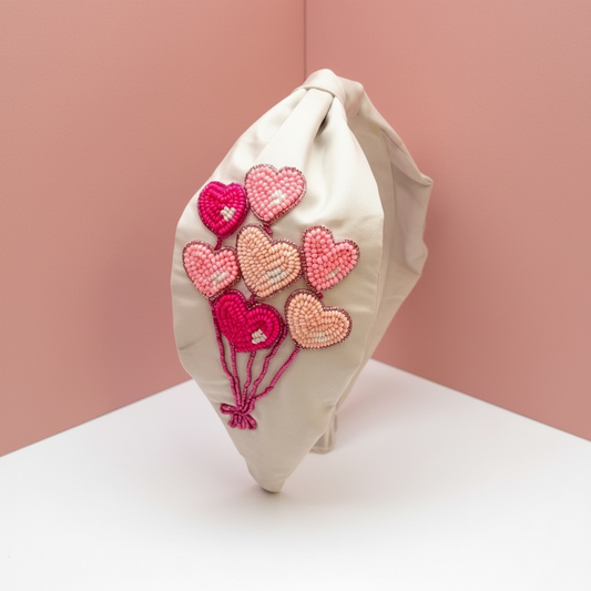 Heart Balloons Headband - Only 1 Remaining!