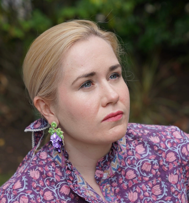 *BLACK FRIDAY DEAL* Wisteria Beaded Earrings