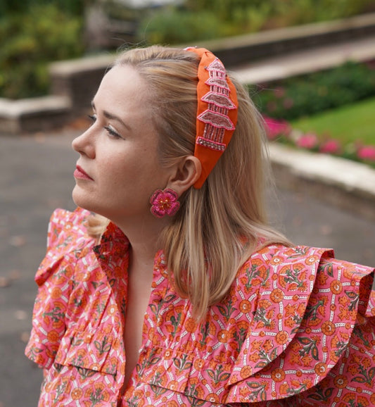 *BLACK FRIDAY DEAL* Satin Crepe Pagoda Headband