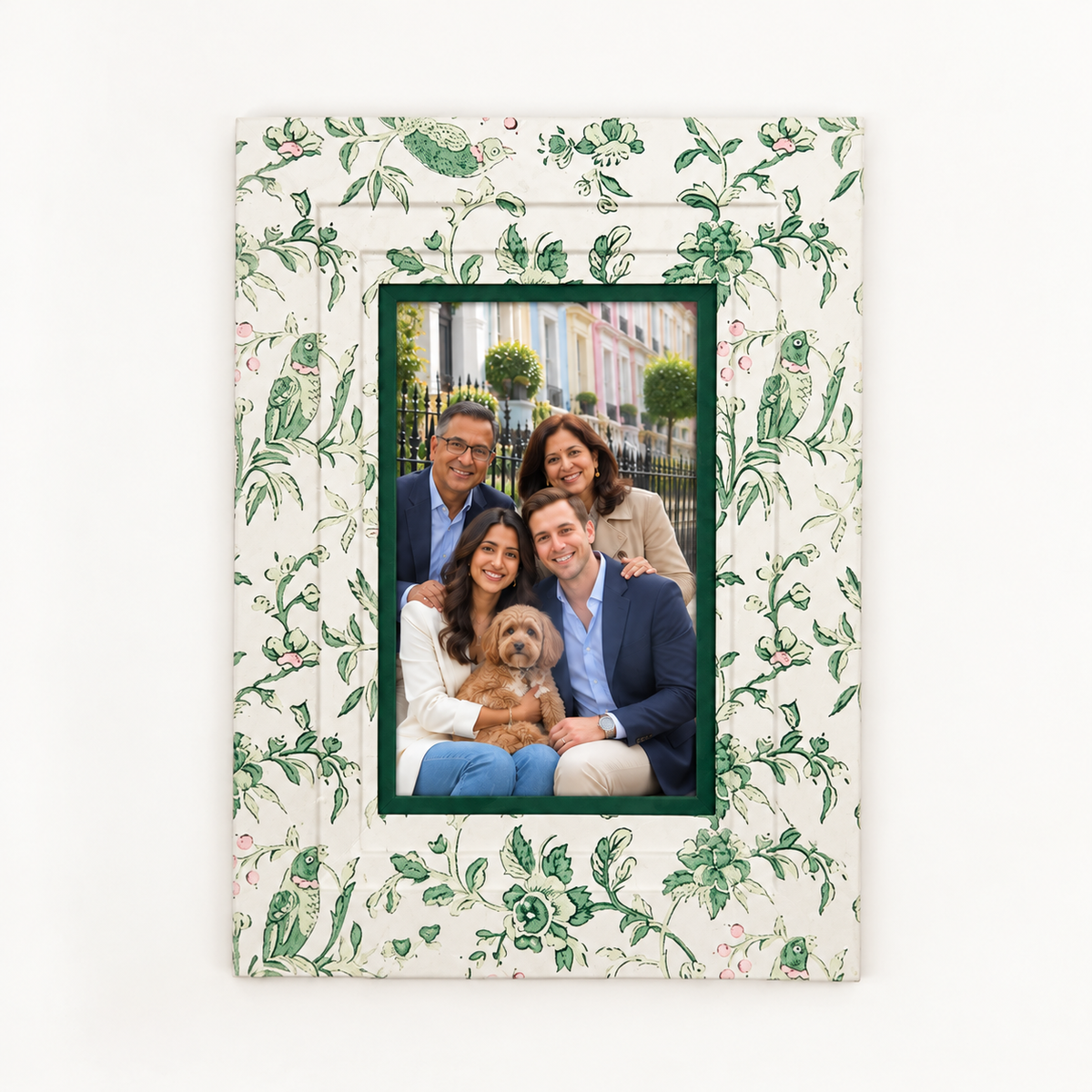 Wall Frame, Photo Print, and Portrait Session Bundle (Large, Green)