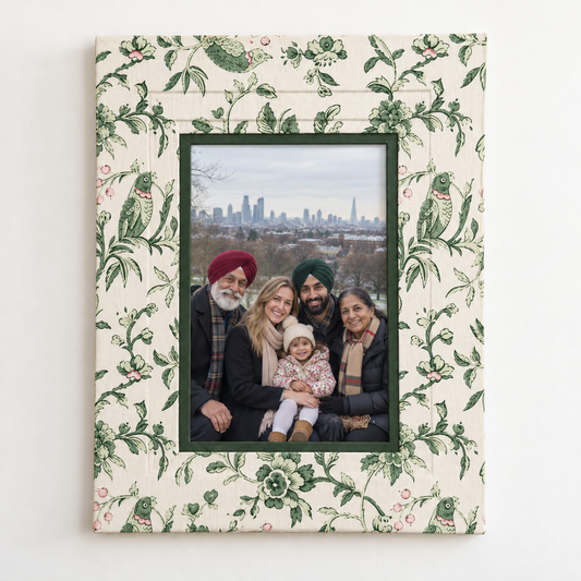 Wall Frame, Photo Print, and Portrait Session Bundle (Large, Green)
