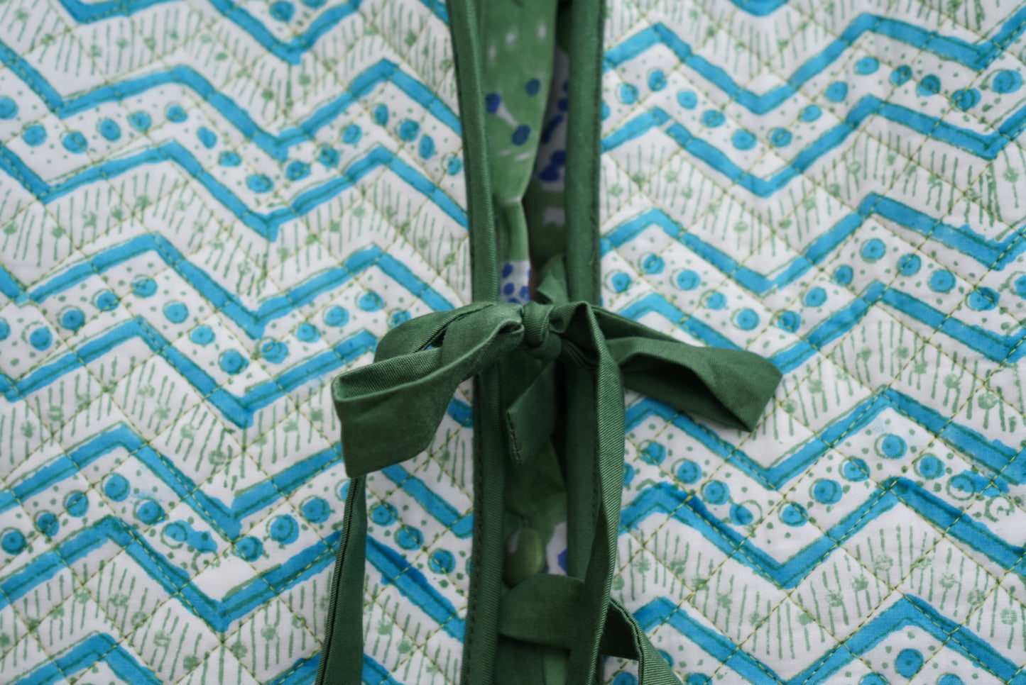 Kalpana Reversible Jacket in ZigZag / Leopard Queen