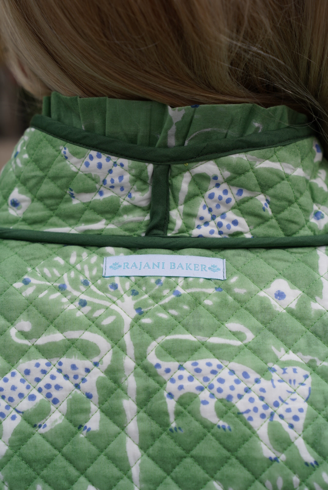 Kalpana Reversible Jacket in ZigZag / Leopard Queen