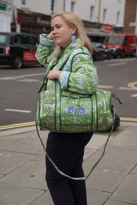 Gayatri Duffle in Leopard Queen - ONLY 7 LEFT!