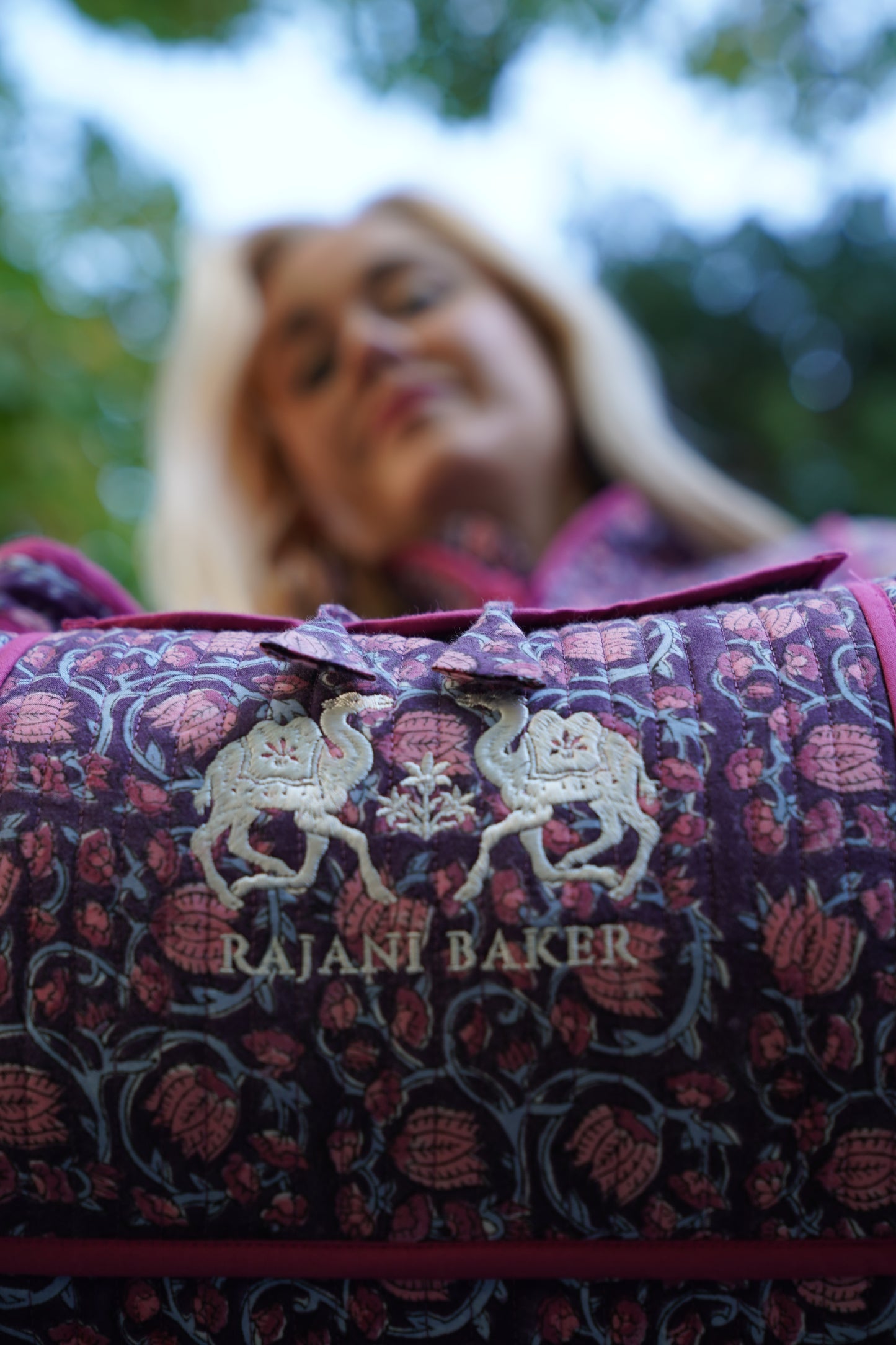 Gayatri Duffle in Blooming Vines