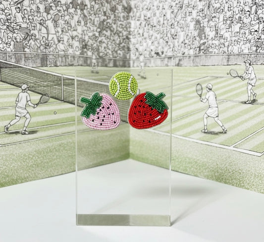 Time for Tennis Mix & Match Beaded Earring Trio - Only 5 Remaining!