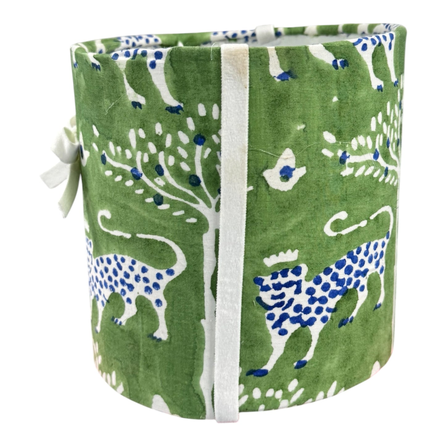 Bespoke Handmade Block Print Lamp Shade (15cm)