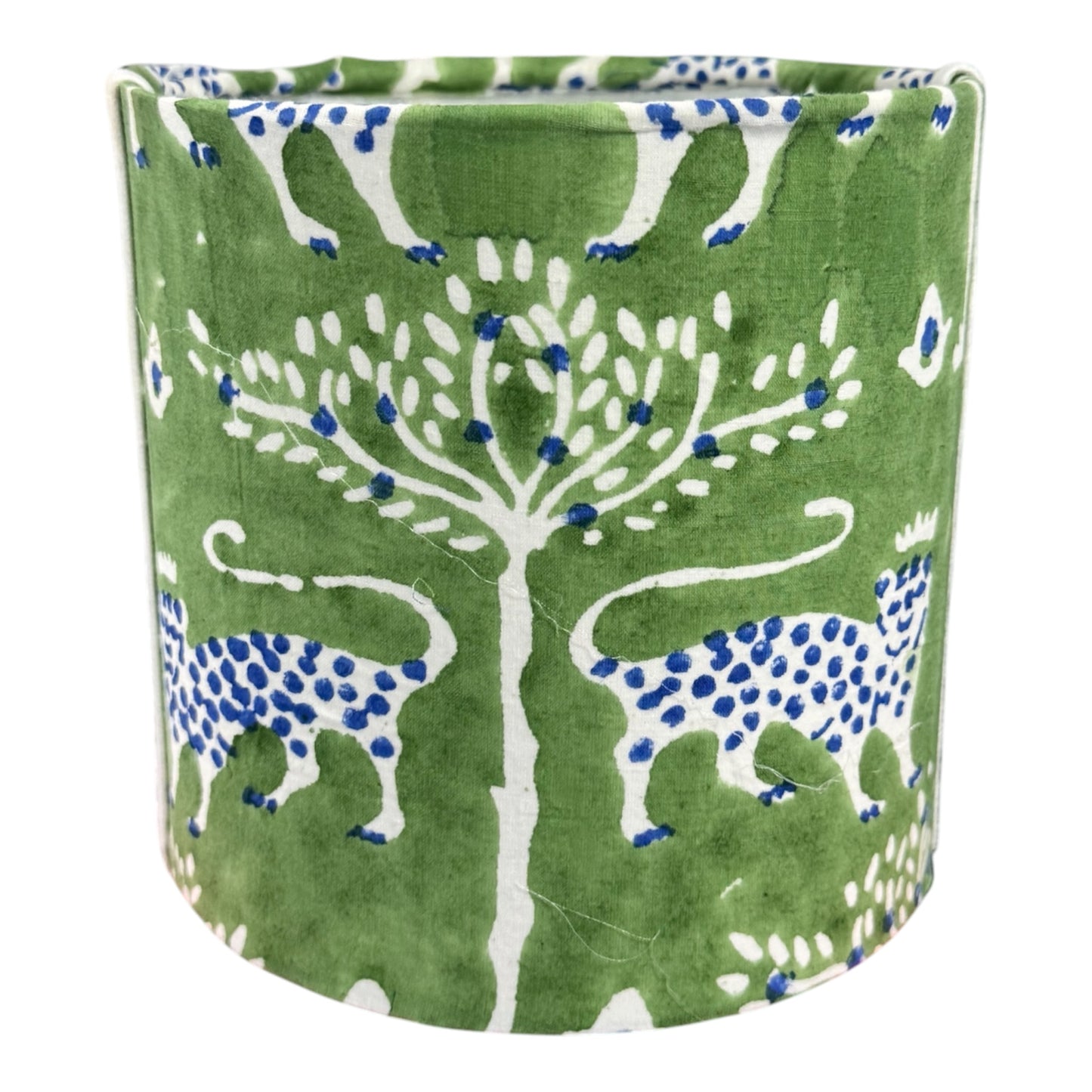 Bespoke Handmade Block Print Lamp Shade (15cm)