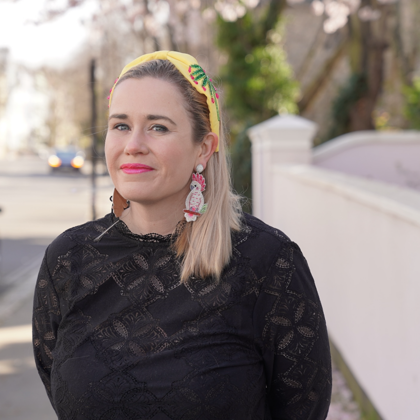 Cockatoo Beaded Earrings - LAST FEW!