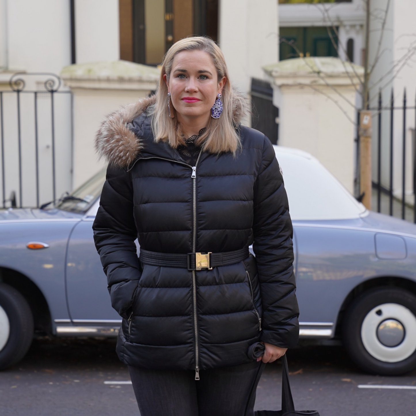 Chinoiserie Ginger Jar Beaded Earrings