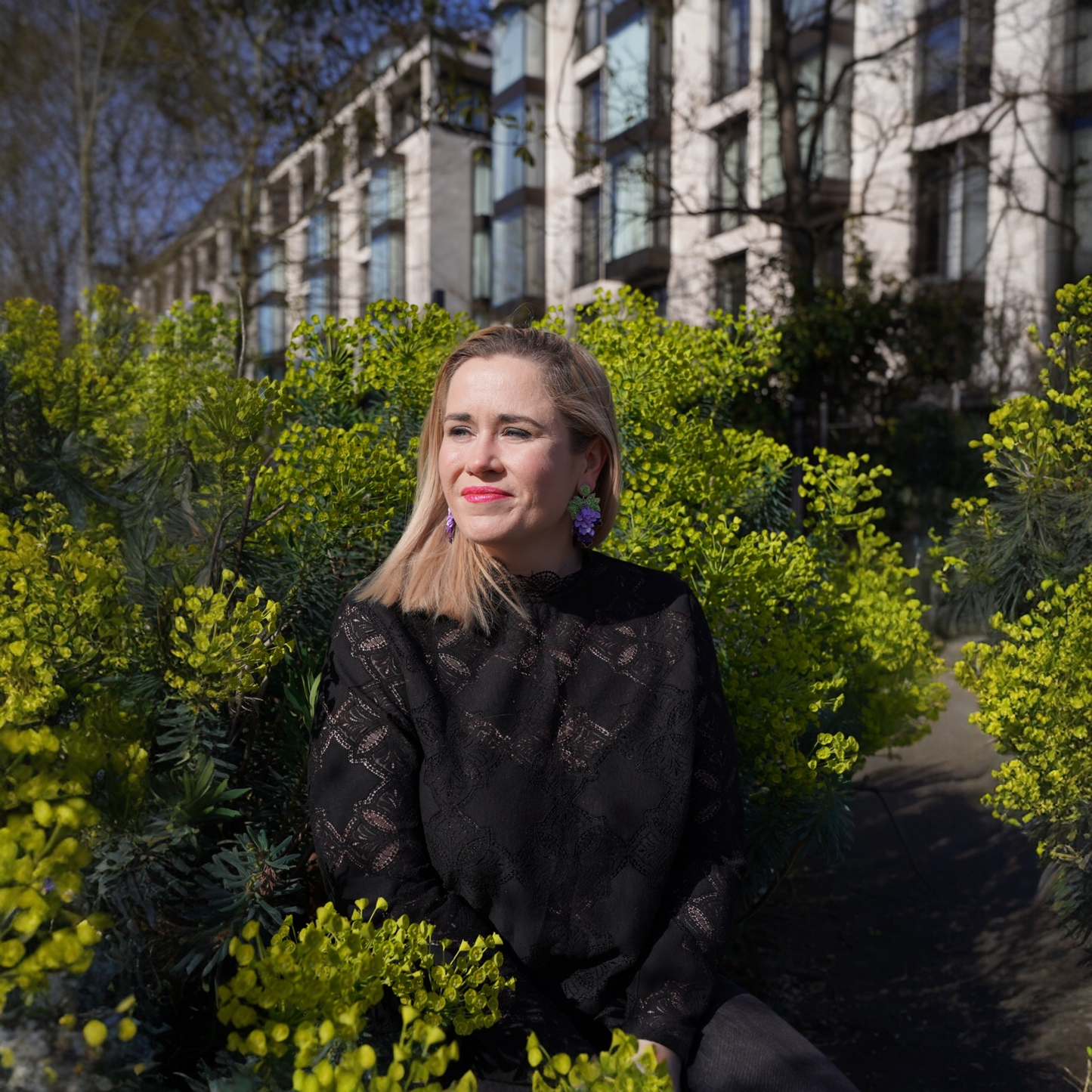 Wisteria Beaded Earrings