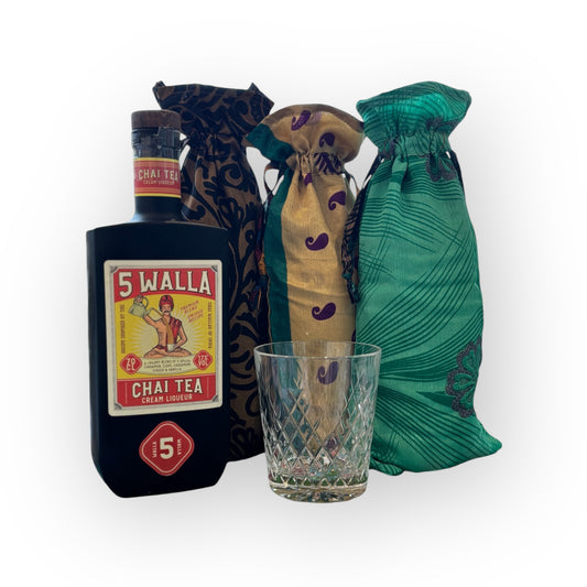 Recycled Sari Bottle Gift Bag - LOW STOCK - ONLY 8 LEFT!