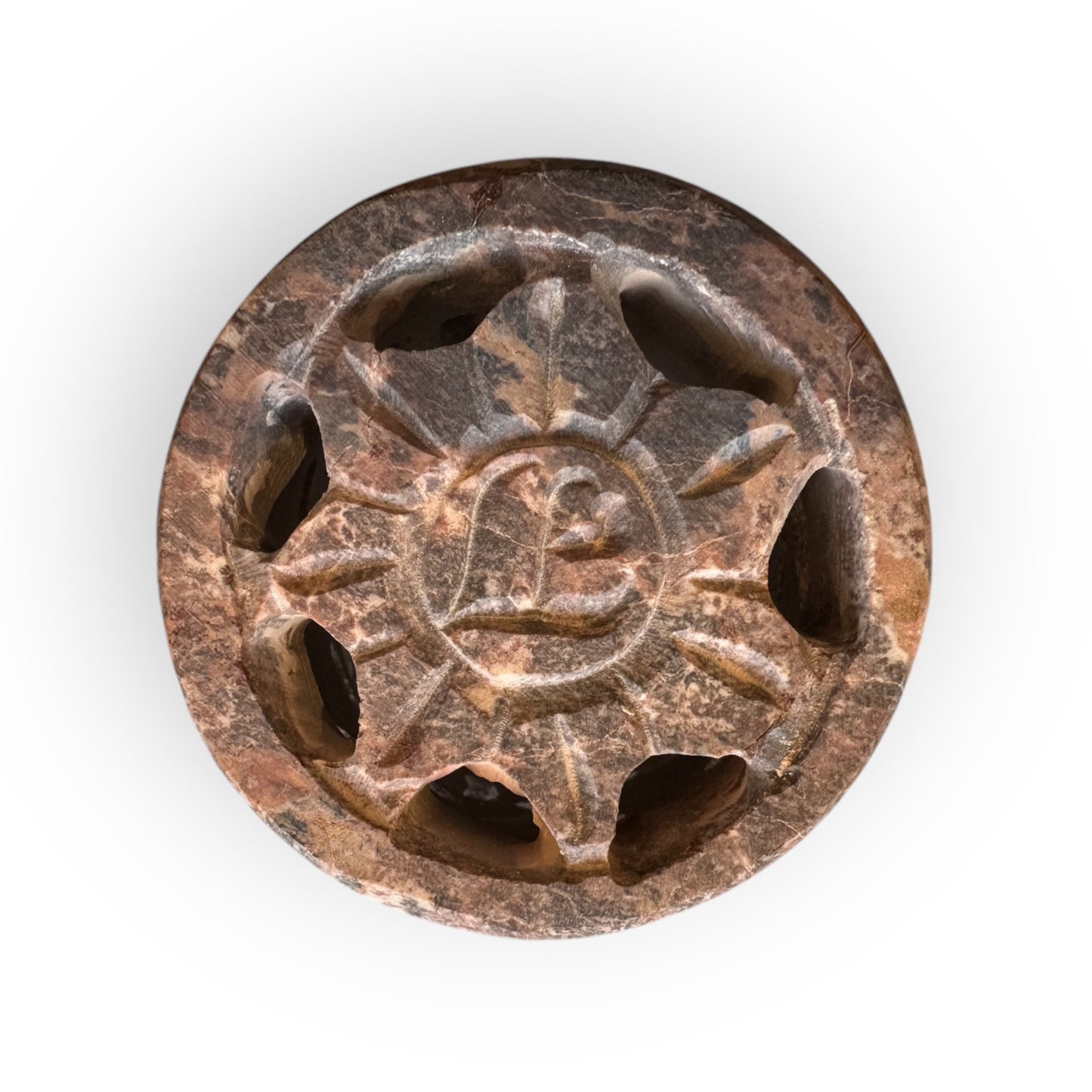 Hand Carved Soapstone Incense Tower - LOW STOCK - ONLY 1 LEFT!