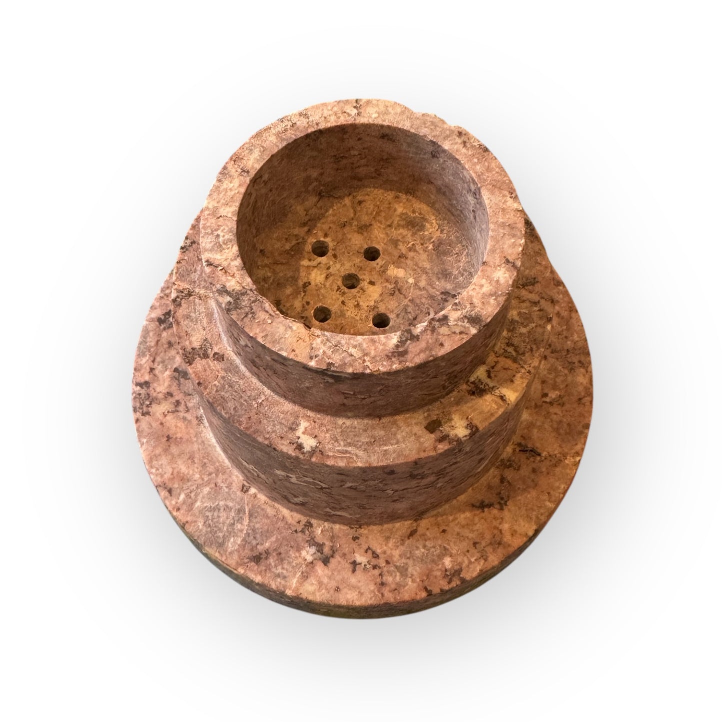 Hand Carved Soapstone Incense Tower - LOW STOCK - ONLY 1 LEFT!