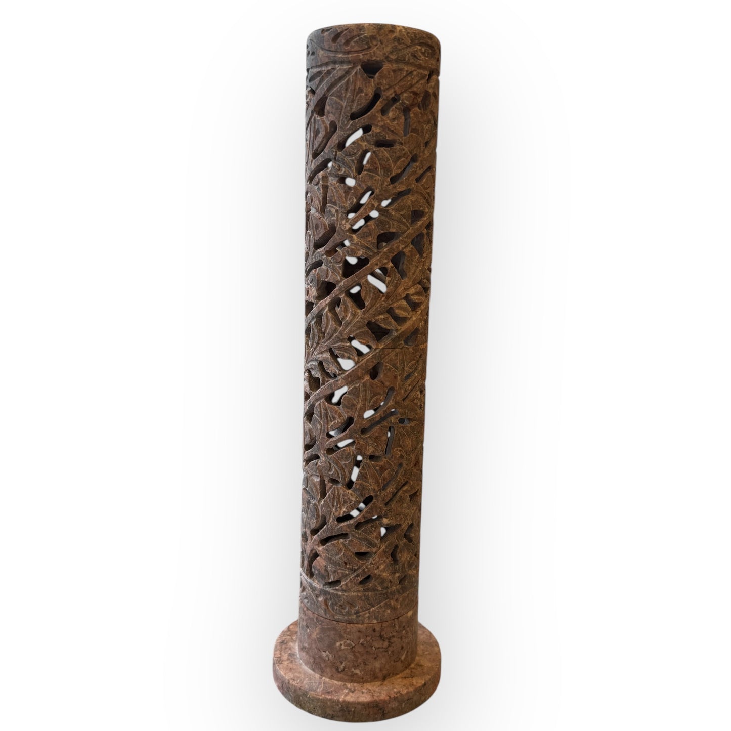 Hand Carved Soapstone Incense Tower - LOW STOCK - ONLY 1 LEFT!