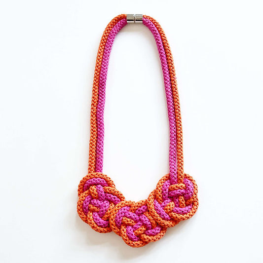 RB x Handmade by Tinni Two-Tone Poppy Necklace